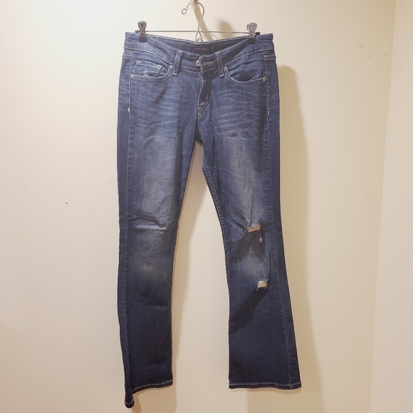 Levi's women's superlow 518 boot cut  jean size 5M - Picture 4 of 16